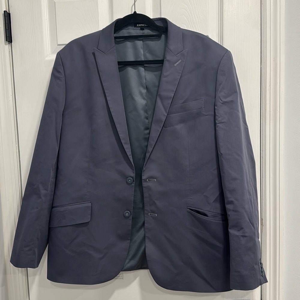Express slim suit jacket
